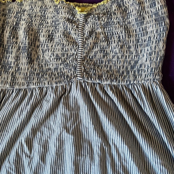 O'Neill size large strapless stripy dress - Picture 7 of 8